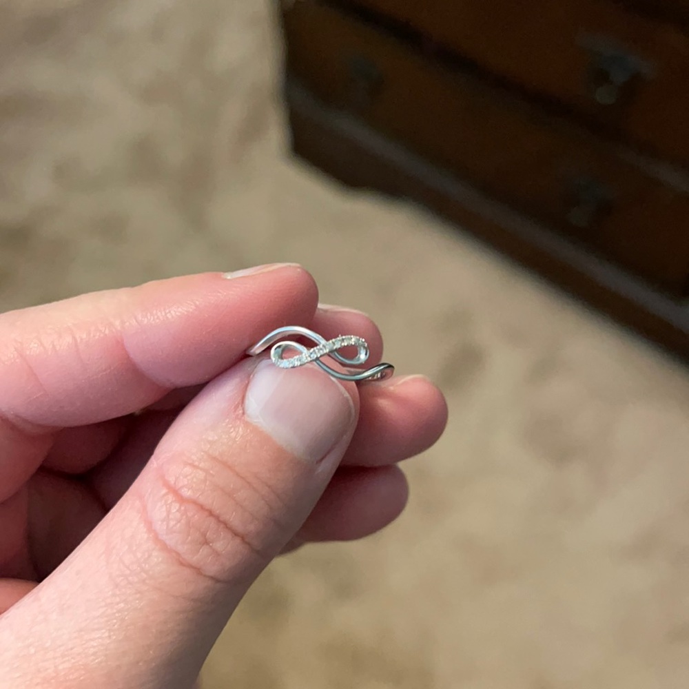 Cute infinity ring
